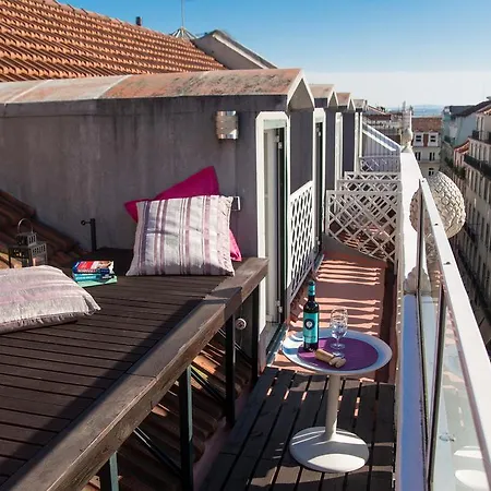 Flh Chiado Terrace Flat Apartament Lizbona
