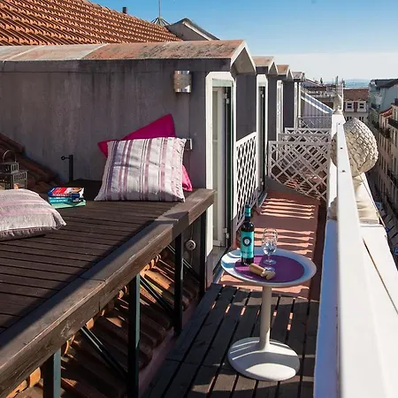 Apartament Flh Chiado Terrace Flat Lizbona